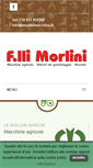 Mobile Screenshot of morlinimacchine.it